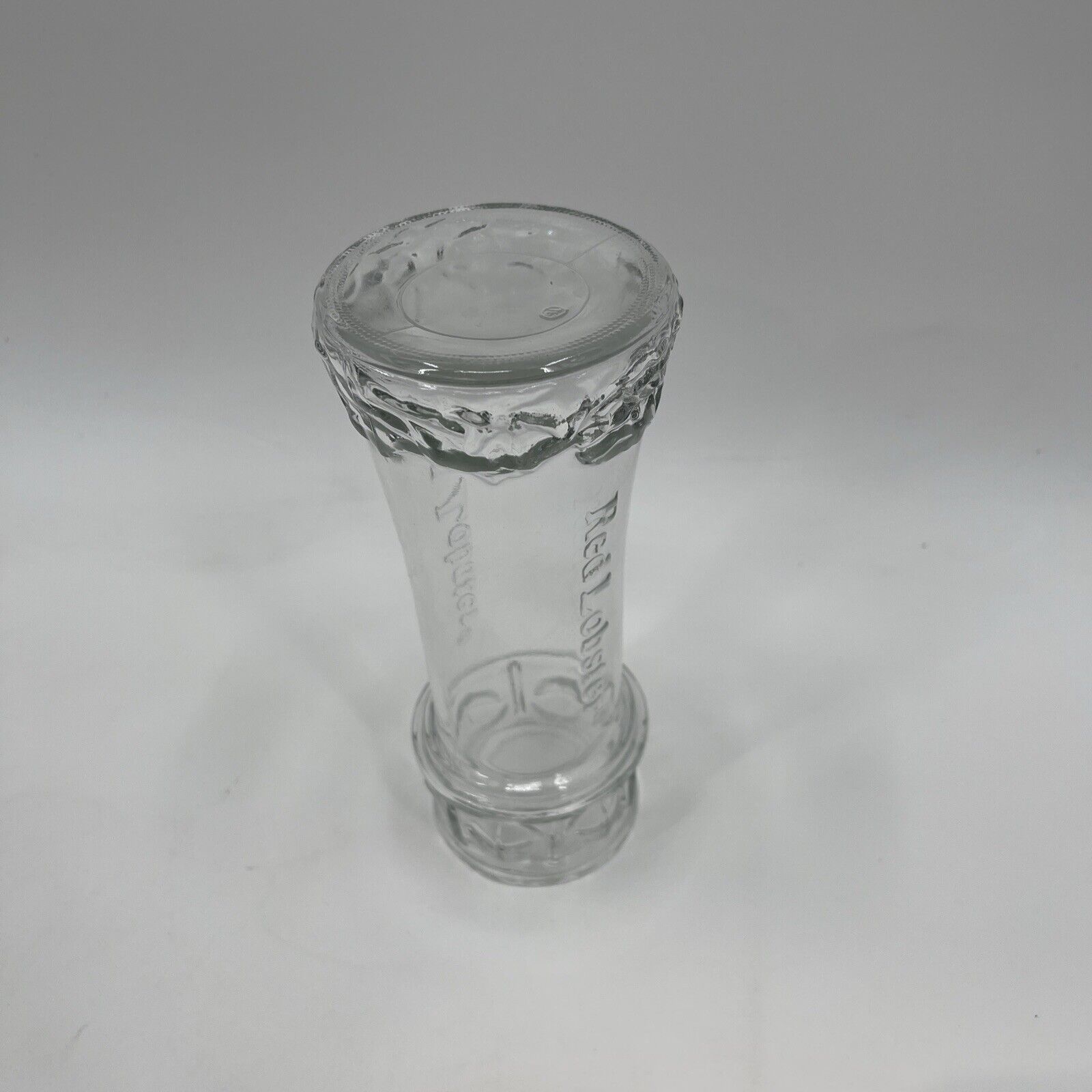 Vintage Red Lobster Restaurant Clear Lighthouse Glass 7.5" Collectible Souvenir