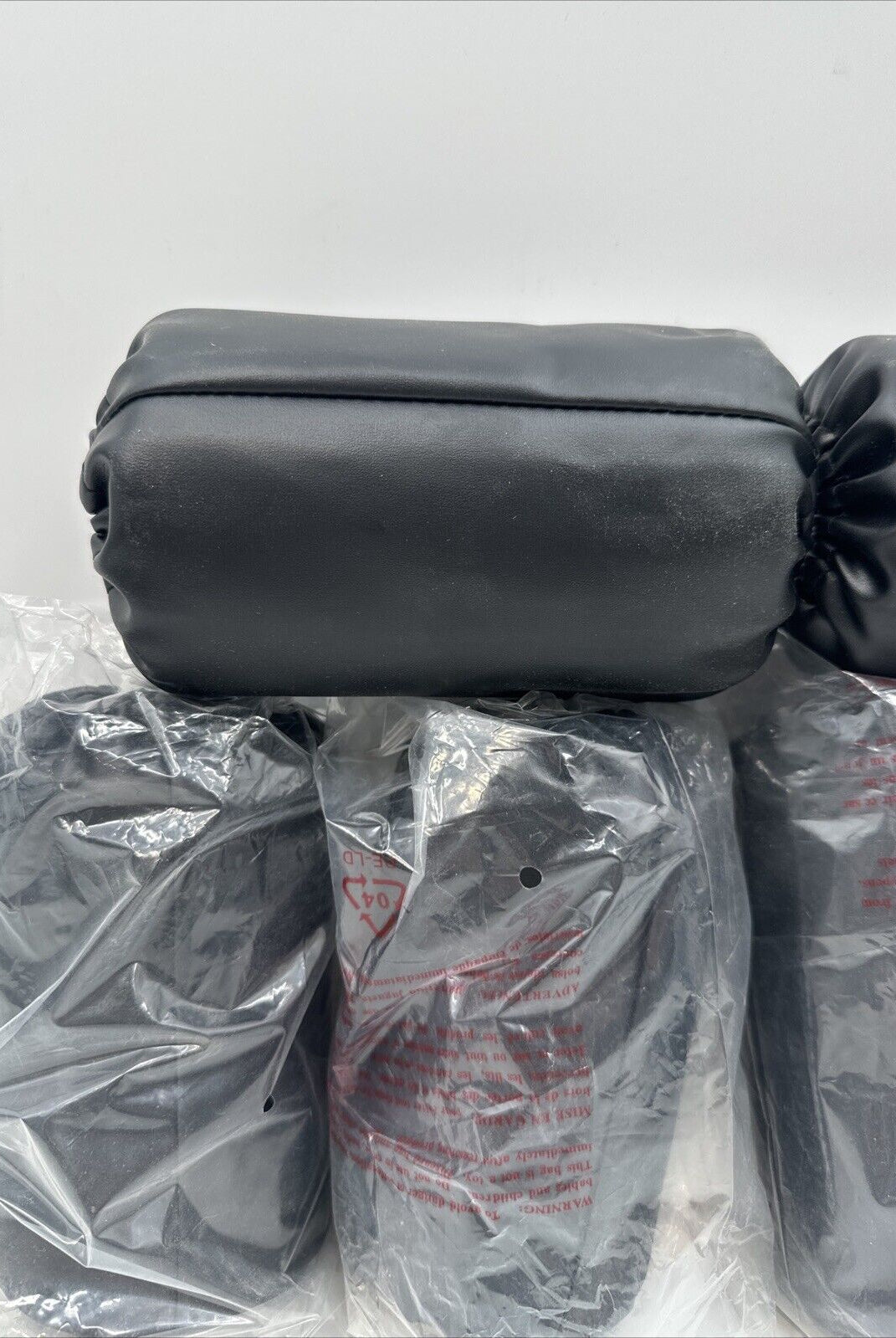 6 Pack Foam Foot Pads Rollers Replacement for Bench Exercise Machines Leather