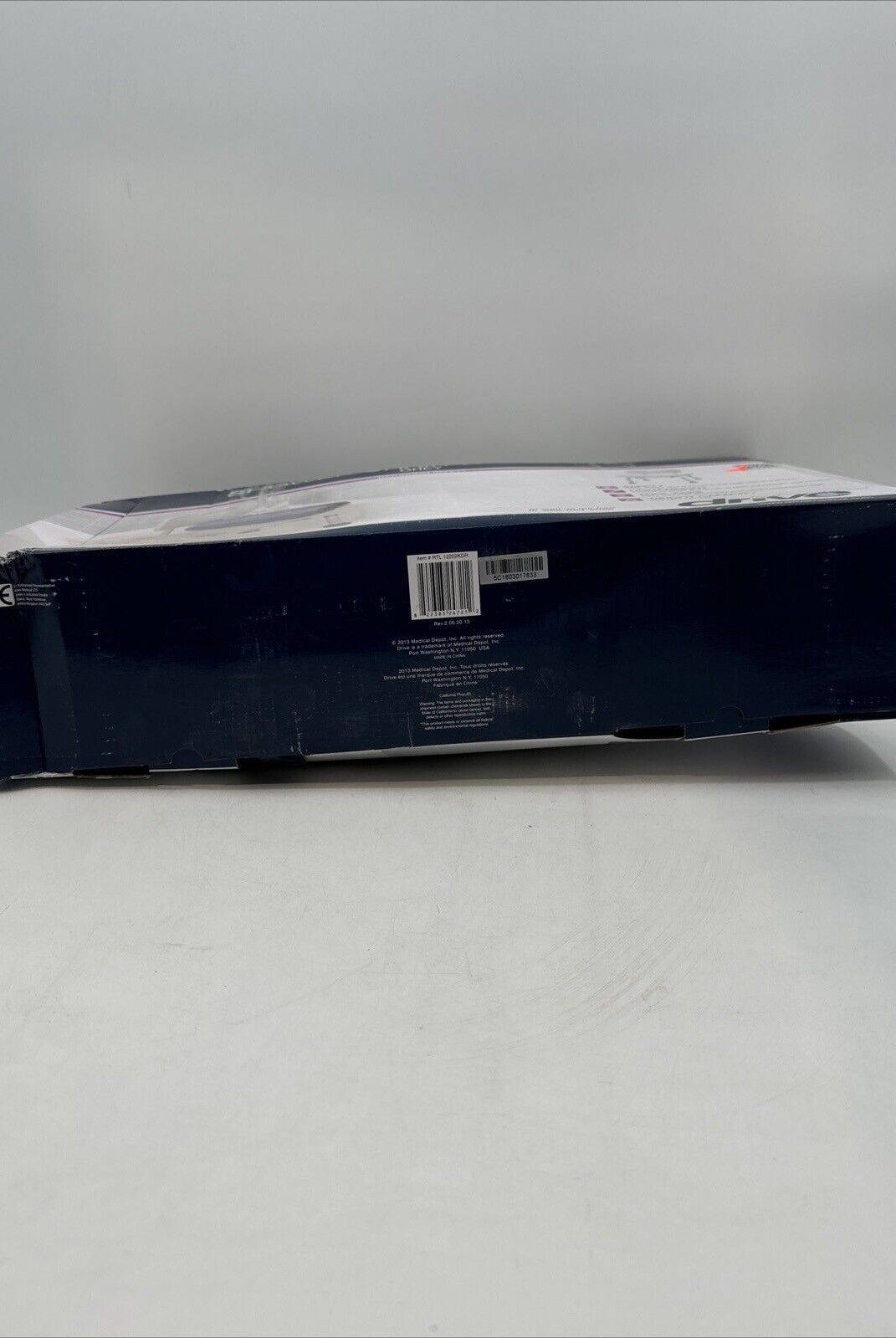 RTL12202KDR Drive Medical Bathroom Safety Shower Tub Bench Chair w/ Back NEW