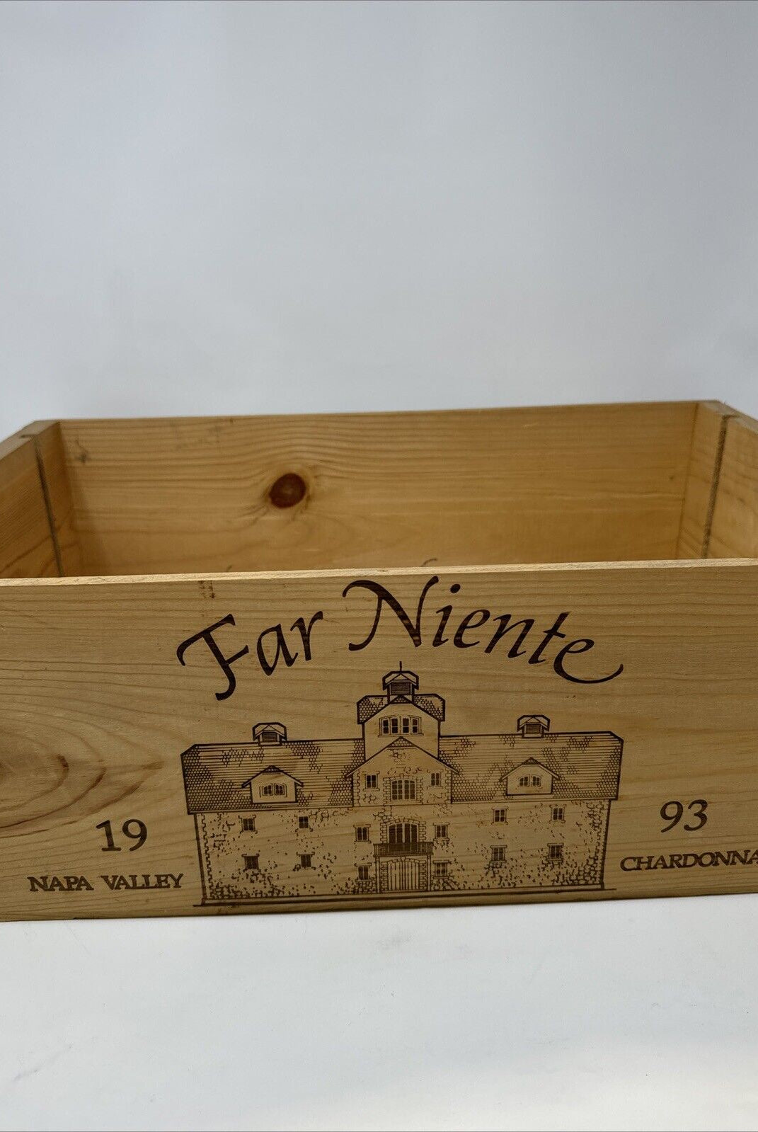 Wood Wine Box Far Niente