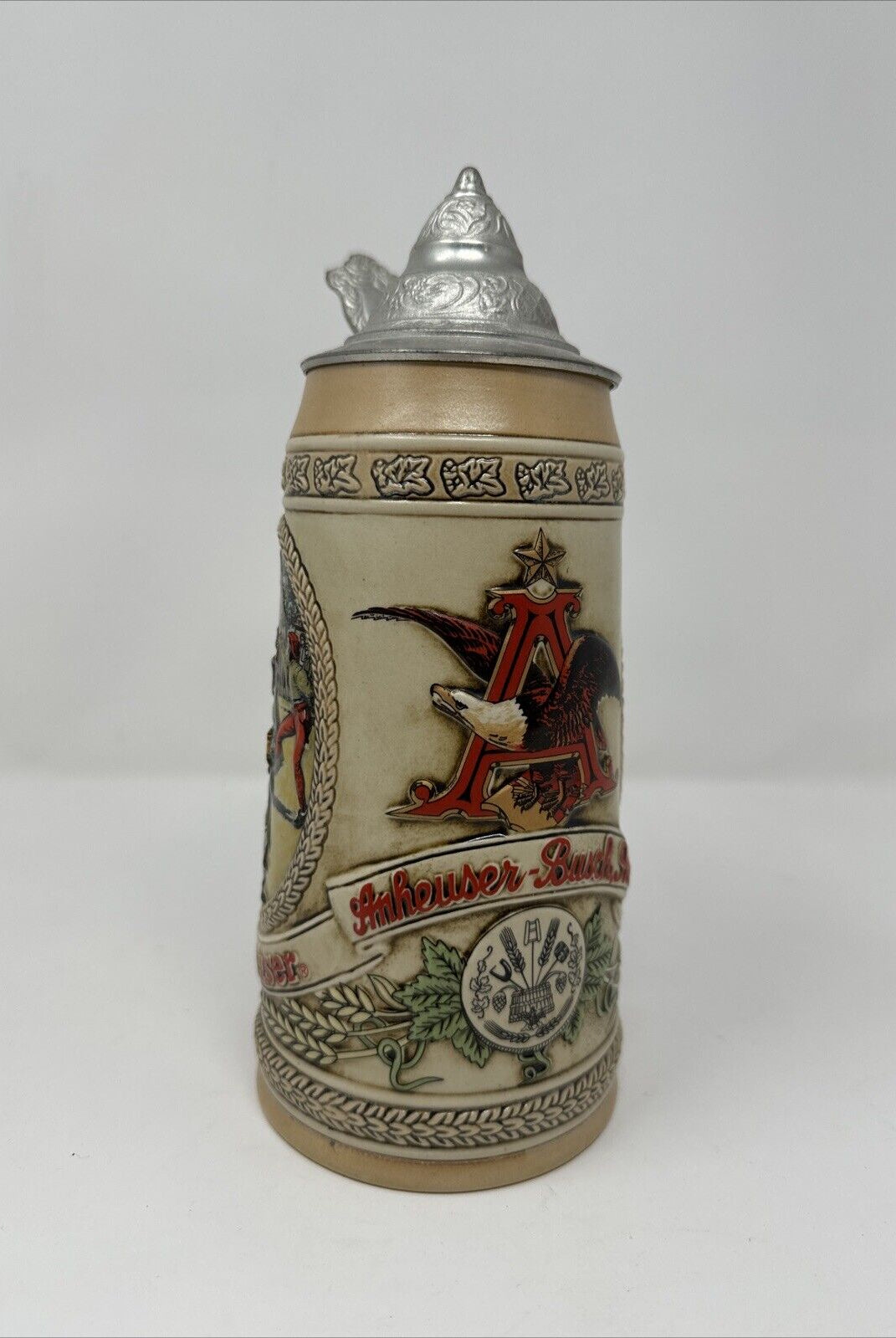 Anheuser Busch Budweiser Ceramarte "M" Series Limited Edition Stein # 60780