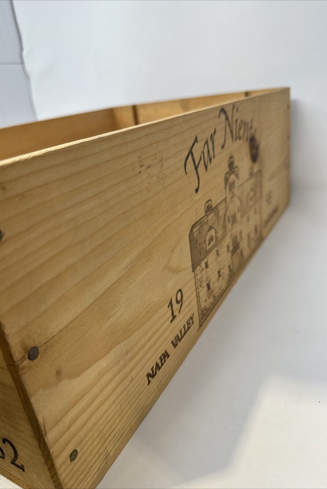 Wood Wine Box Far Niente