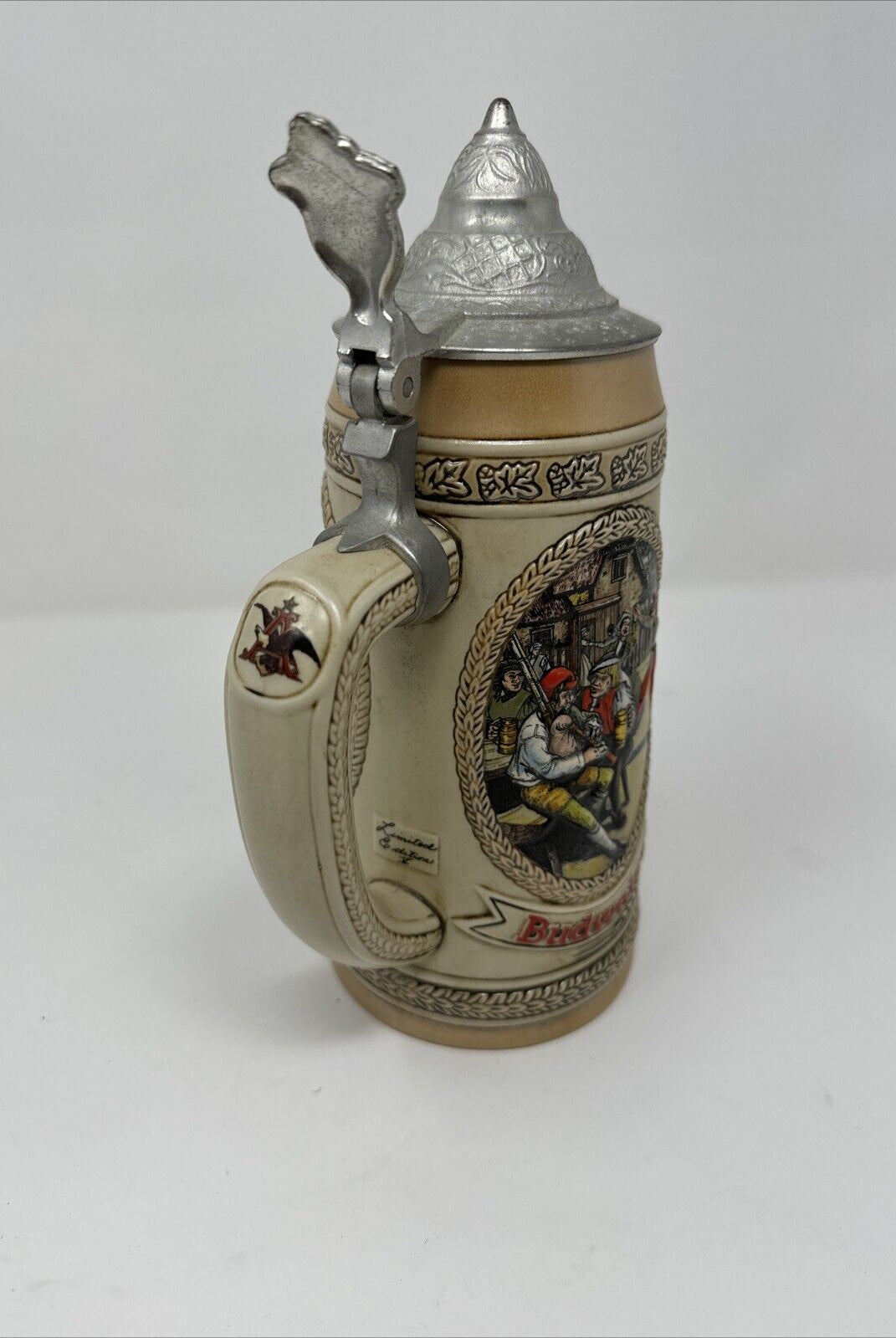 Anheuser Busch Budweiser Ceramarte "M" Series Limited Edition Stein # 60780