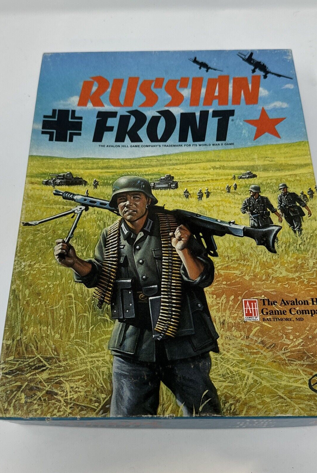 Avalon Hill WWII Russian Front Box VG/VG+