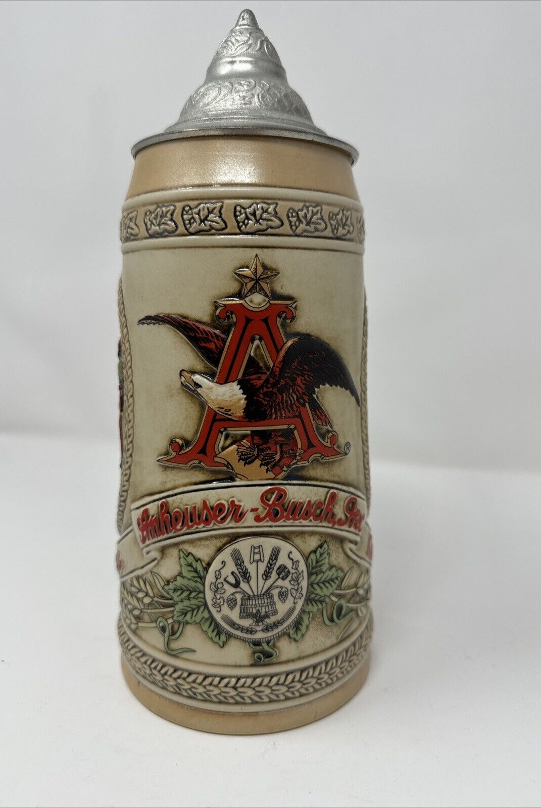 Anheuser Busch Budweiser Ceramarte "M" Series Limited Edition Stein # 60780