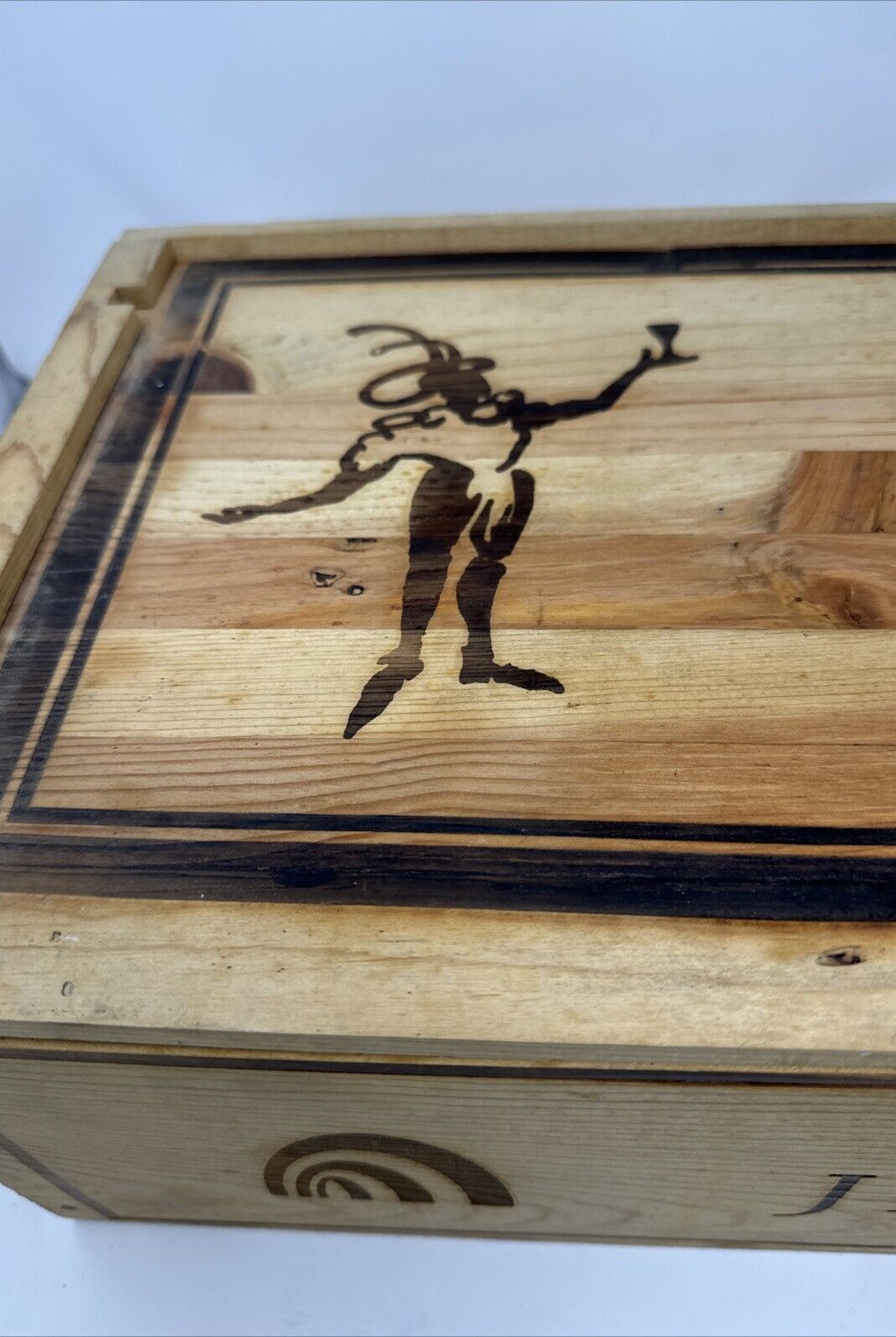 Jarvis Estate Winery 6 Bottle Wooden Wine Box (Empty) Ships Fast