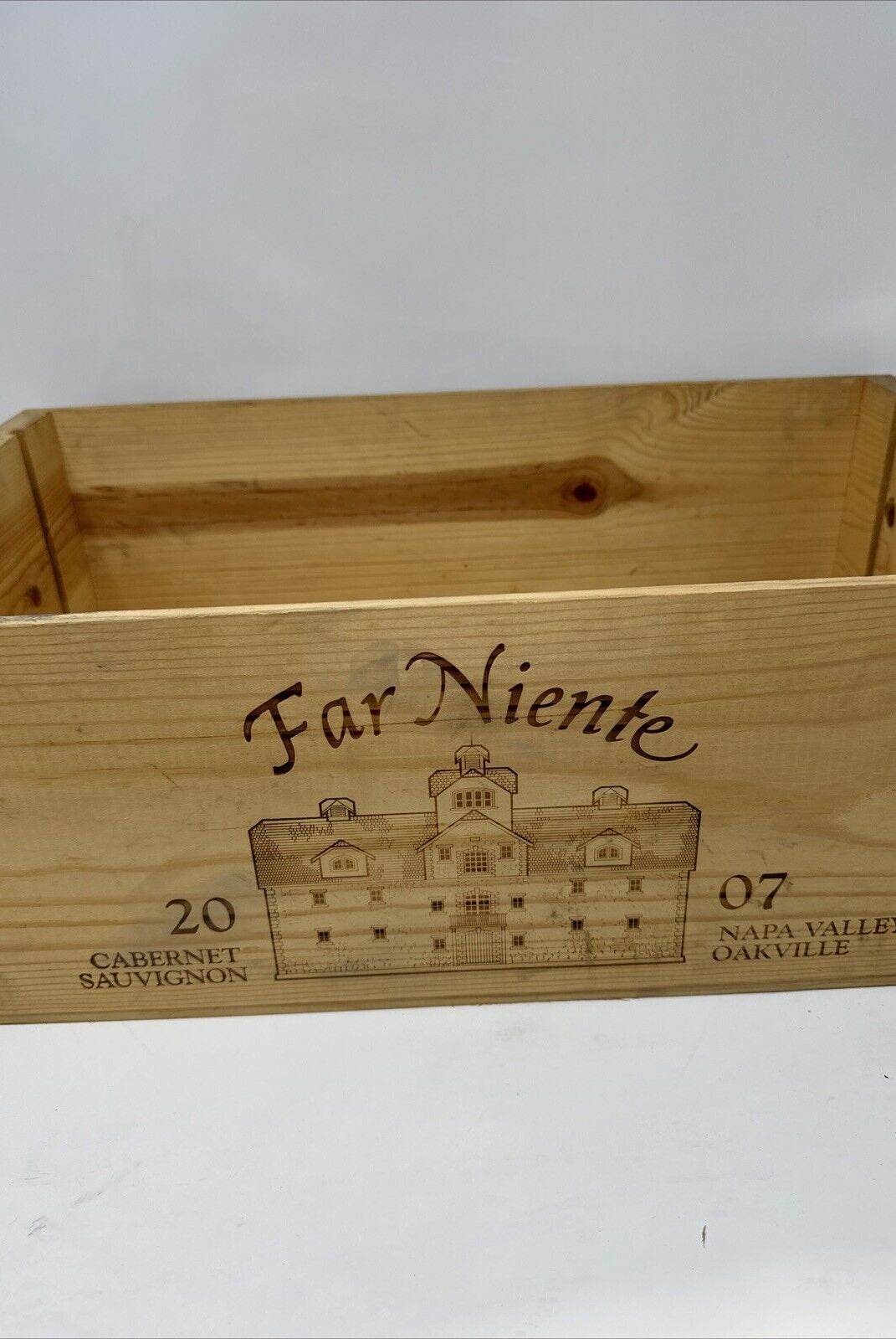 Wood Wine Box Far Niente