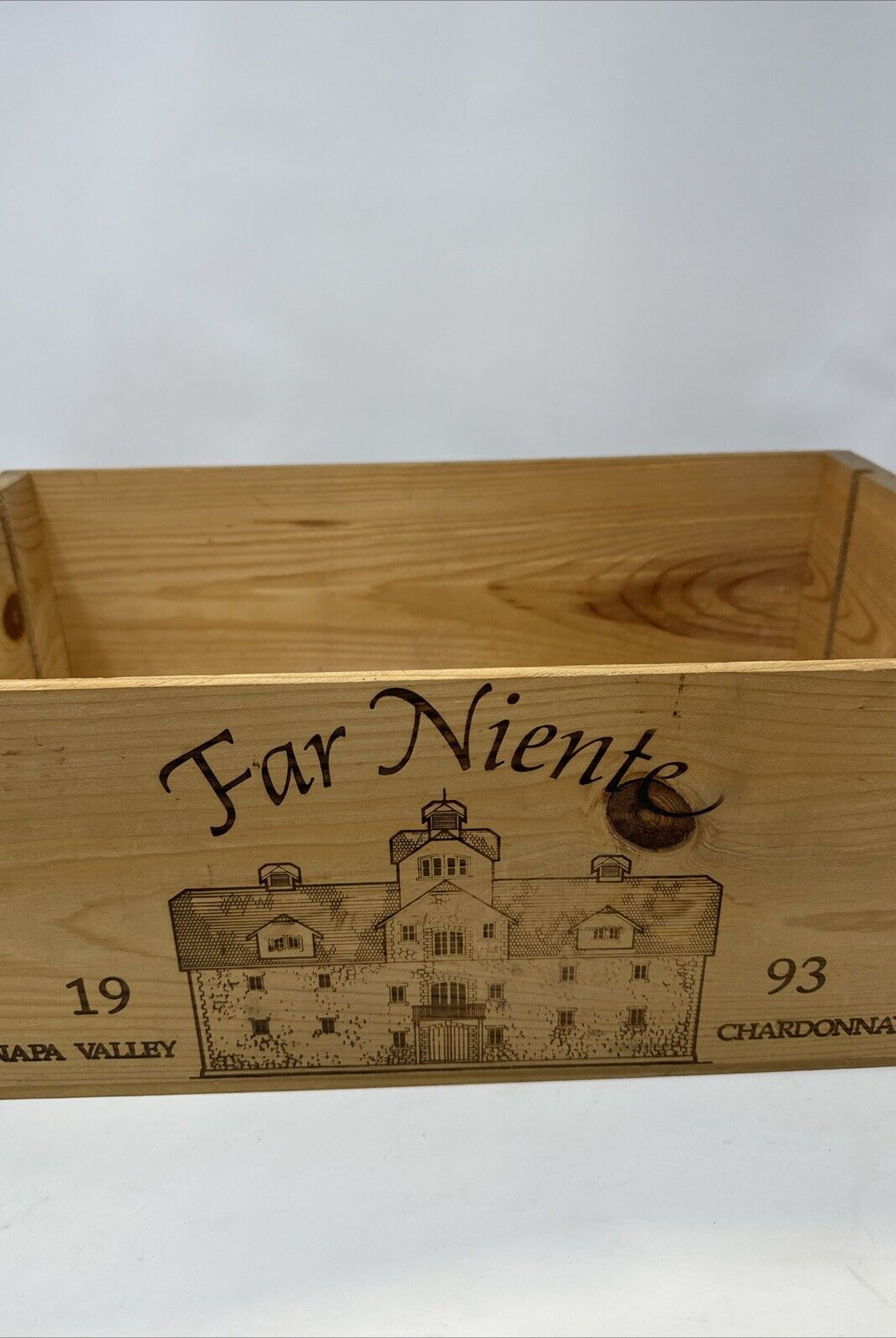 Wood Wine Box Far Niente