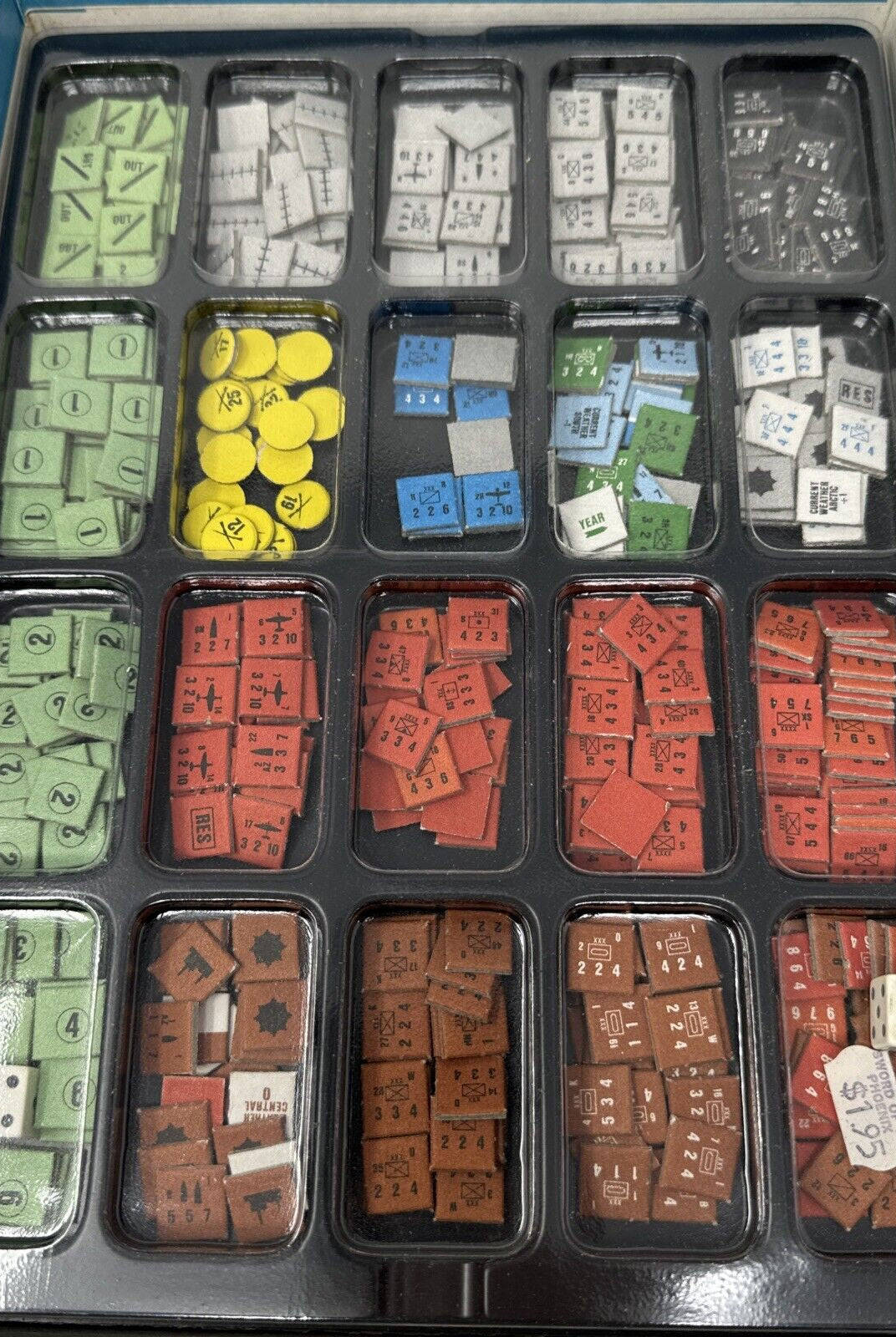 Avalon Hill WWII Russian Front Box VG/VG+