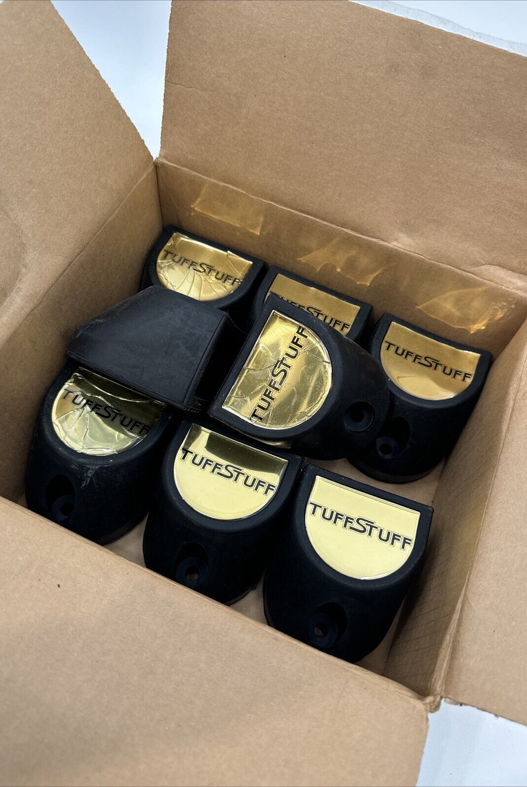 8 Pack Rubber Replacement Caps for Bench Exercise Machines TUFF STUFF