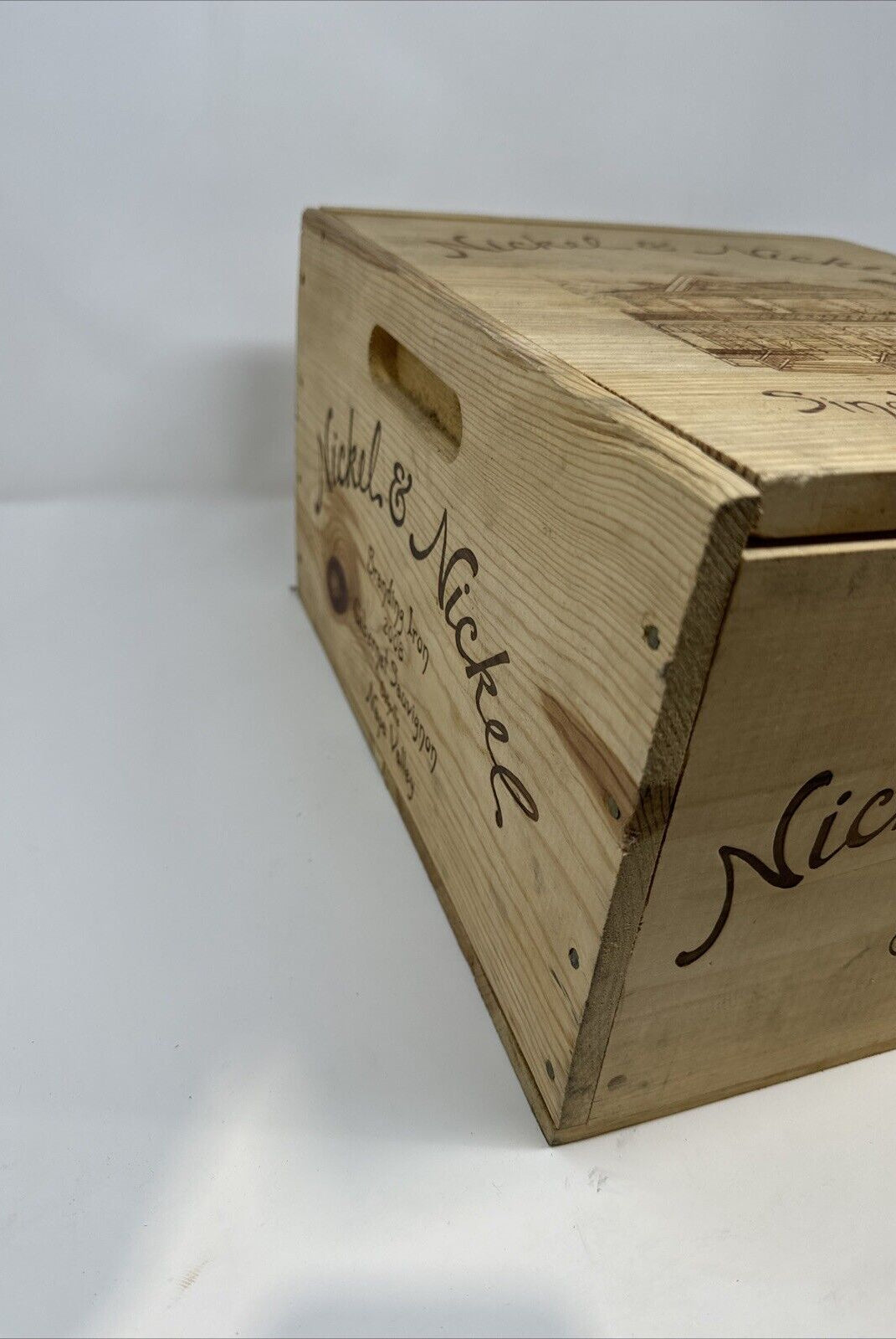 2008 NICKEL & NICKEL WOOD WINE BOX QUARRY VINEYARD CABERNET SAUVIGNON RUTHERFORD