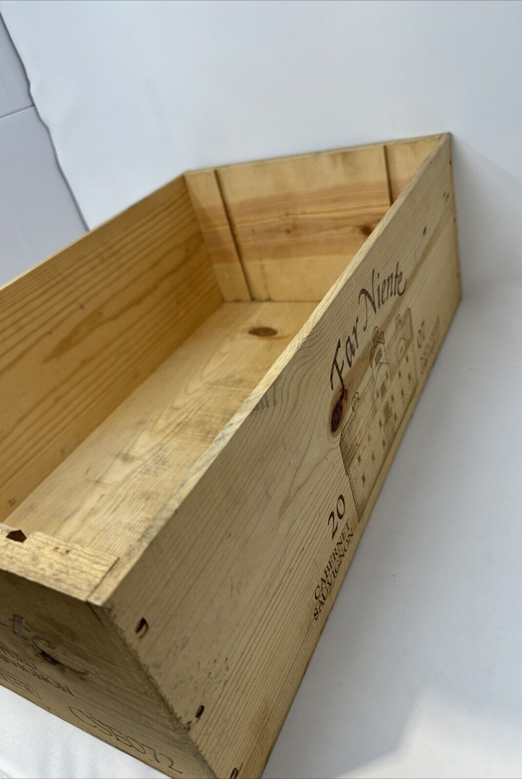 Wood Wine Box Far Niente
