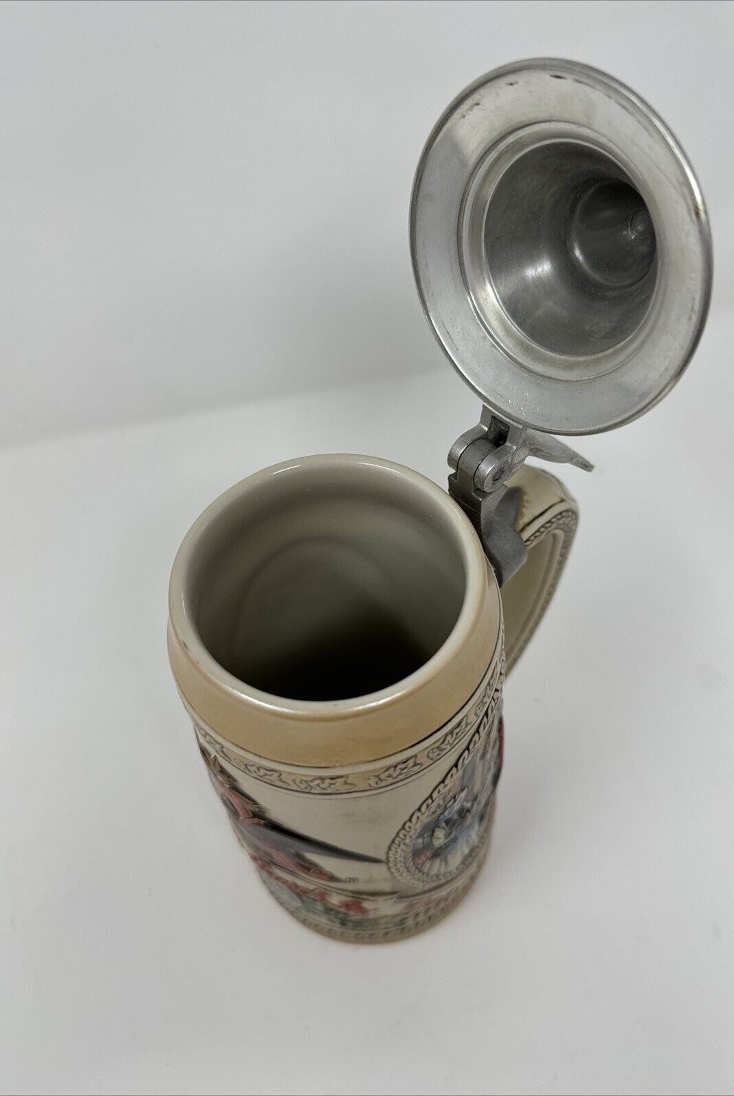 Anheuser-Busch J Series Limited Edition Ceramarte Budweiser Lidded Stein