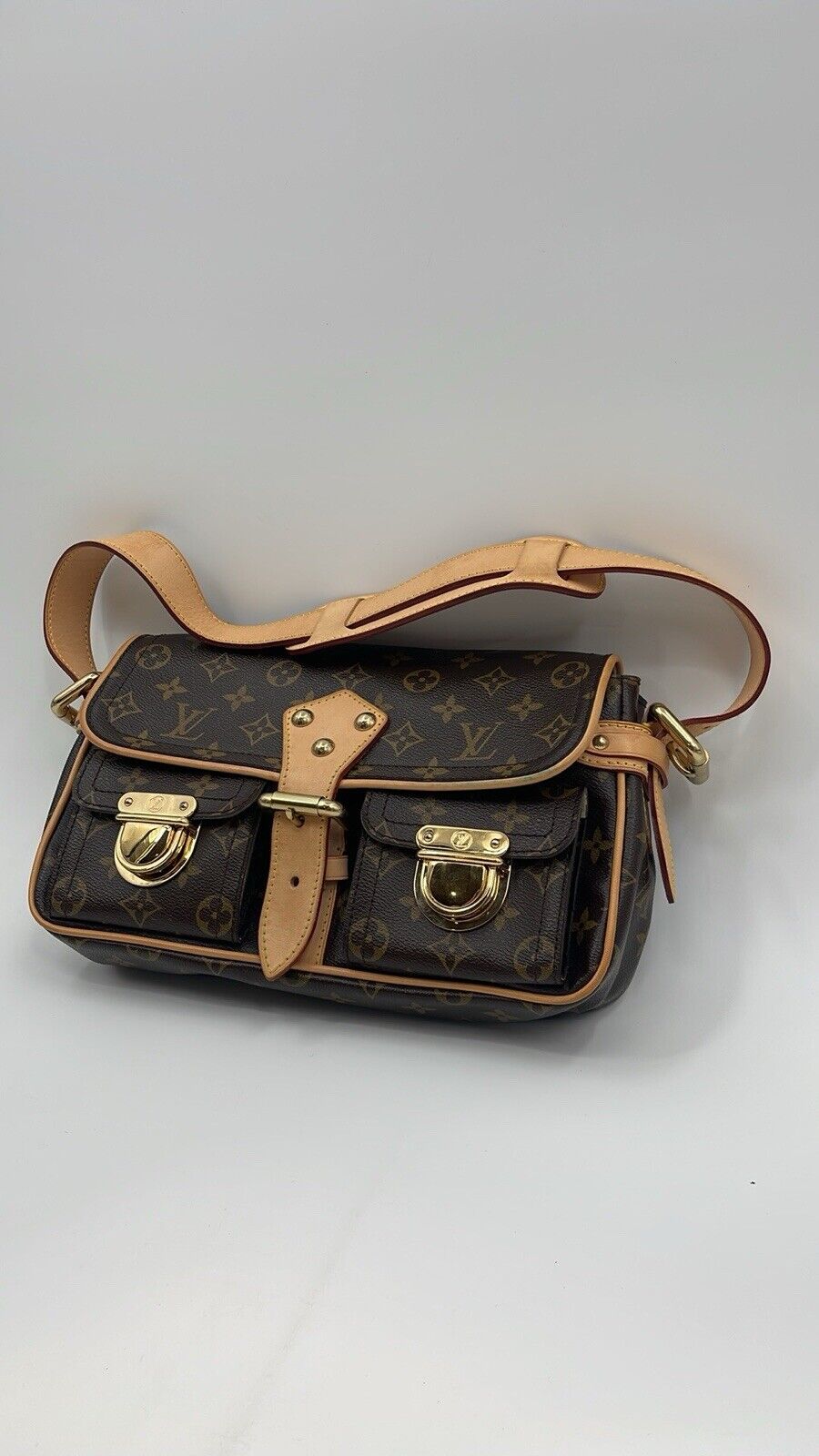 Louis Vuitton 2006 Hudson Shoulder Bag Pre-Owned DU0016