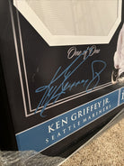 Ken Griffey Jr. Signed Seattle Mariners Jersey Inscribed HOF 16 Framed TRISTAR