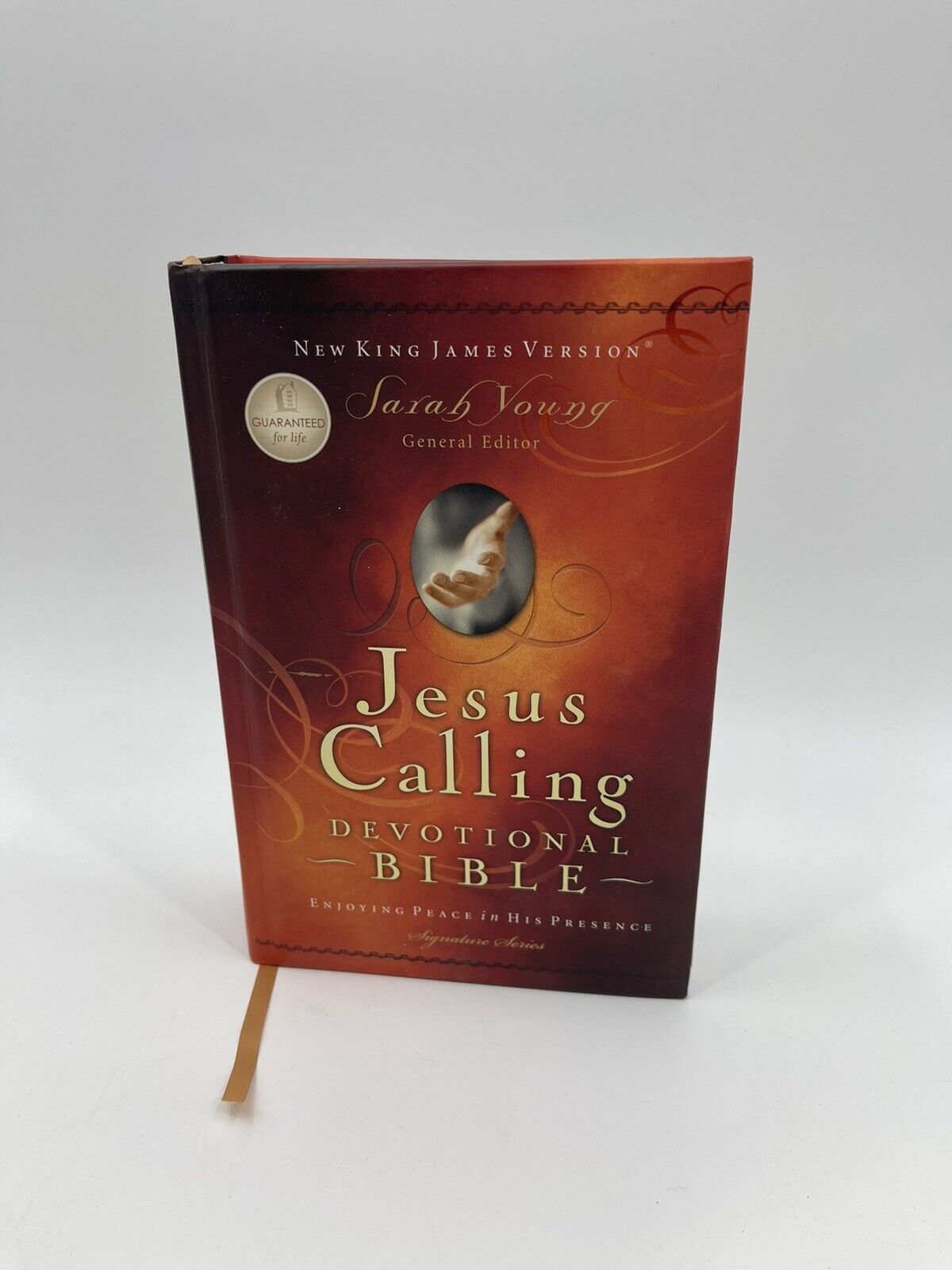 Jesus Calling Devotional Bible-NKJV by Thomas Nelson Publishers Staff