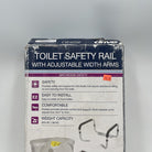 Drive Medical Toilet Safety Rail w/Adjustable Width Arms-Item #RTL12087-Open Box