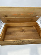 1993 Far Niente Napa Valley Cabernet Sauvignon Wood Wine Crate Case Empty Box