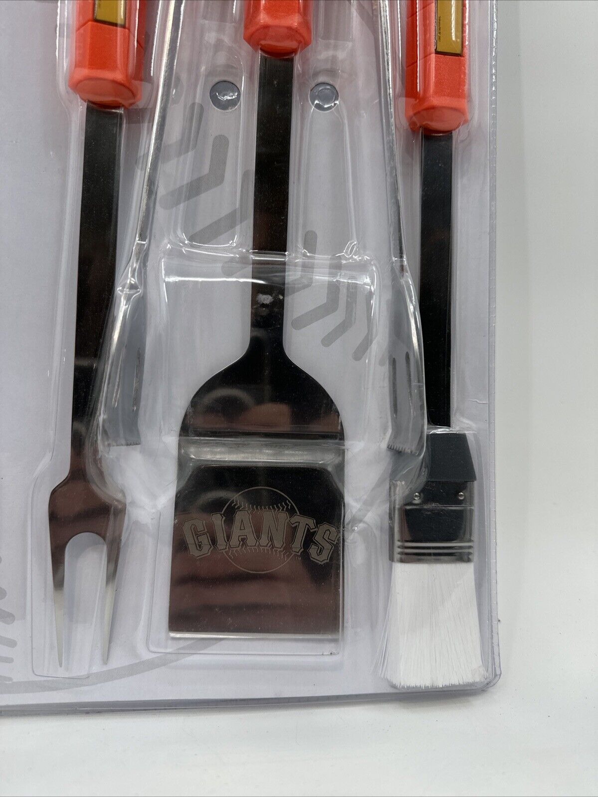 San Francisco Giants 4 Piece BBQ Grill Tools Utensil Set NEW