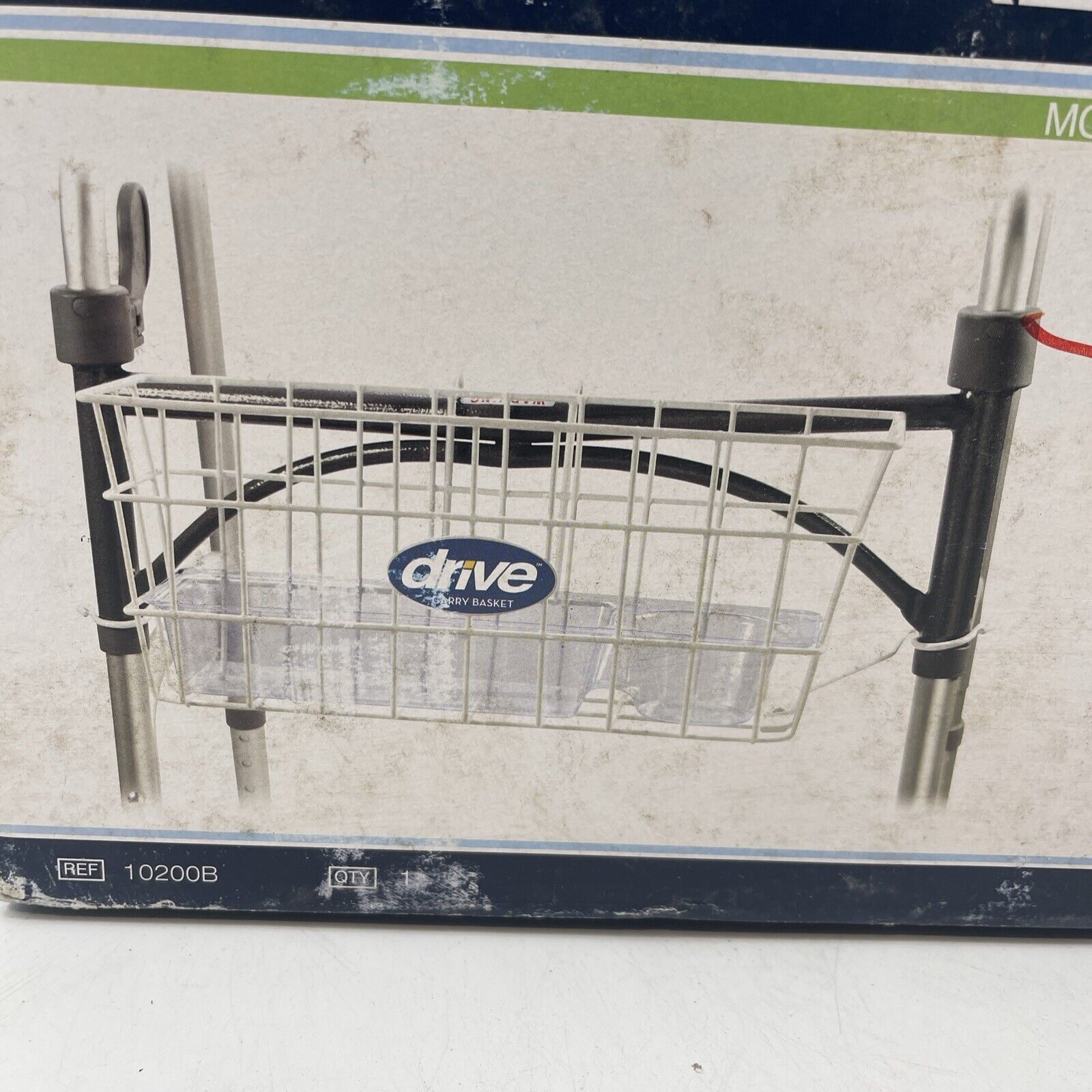 Drive Universal Walker BASKET with plastic insert Tray & Cup Holder - 10200B