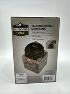 Totes - CAMO DIGITAL COIN BANK w/Sound! Adds & Deducts! - NIB