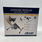 Drive Medical Folding Exercise Peddler with Electronic Display, Black RTL10273