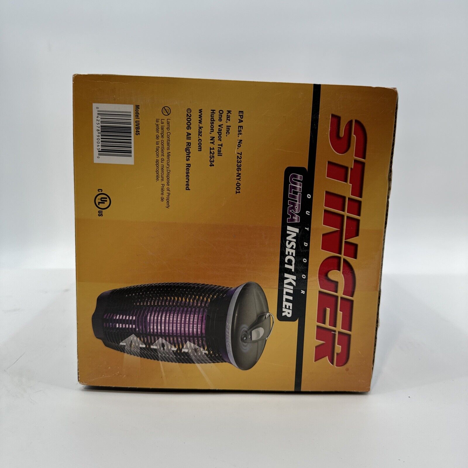 Stinger Ultra Insect Killer Outdoor Electronic Bug Zapper UVB45