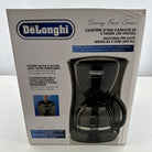 DeLonghi 4-Cup Premier Coffee Maker Black Carafe Compact