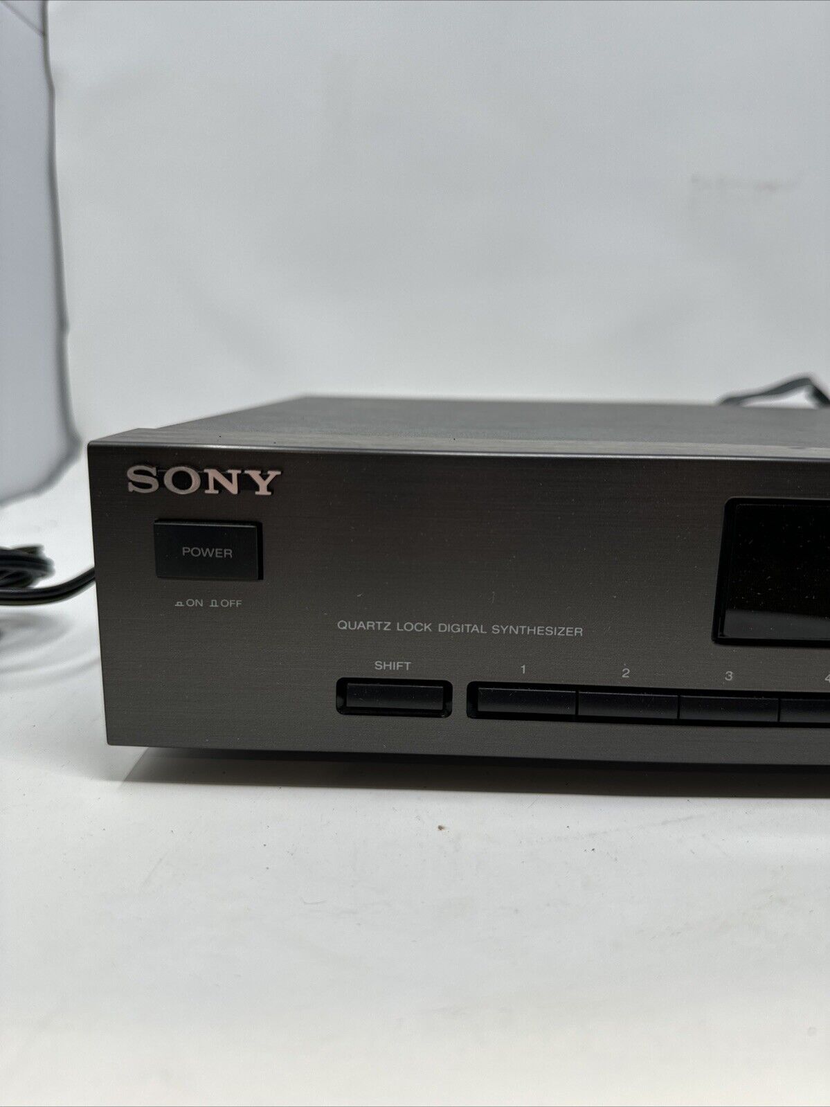 SONY FM-AM Stereo Tuner Fully Functional Vintage 90s Audio Tested  ST-JX521