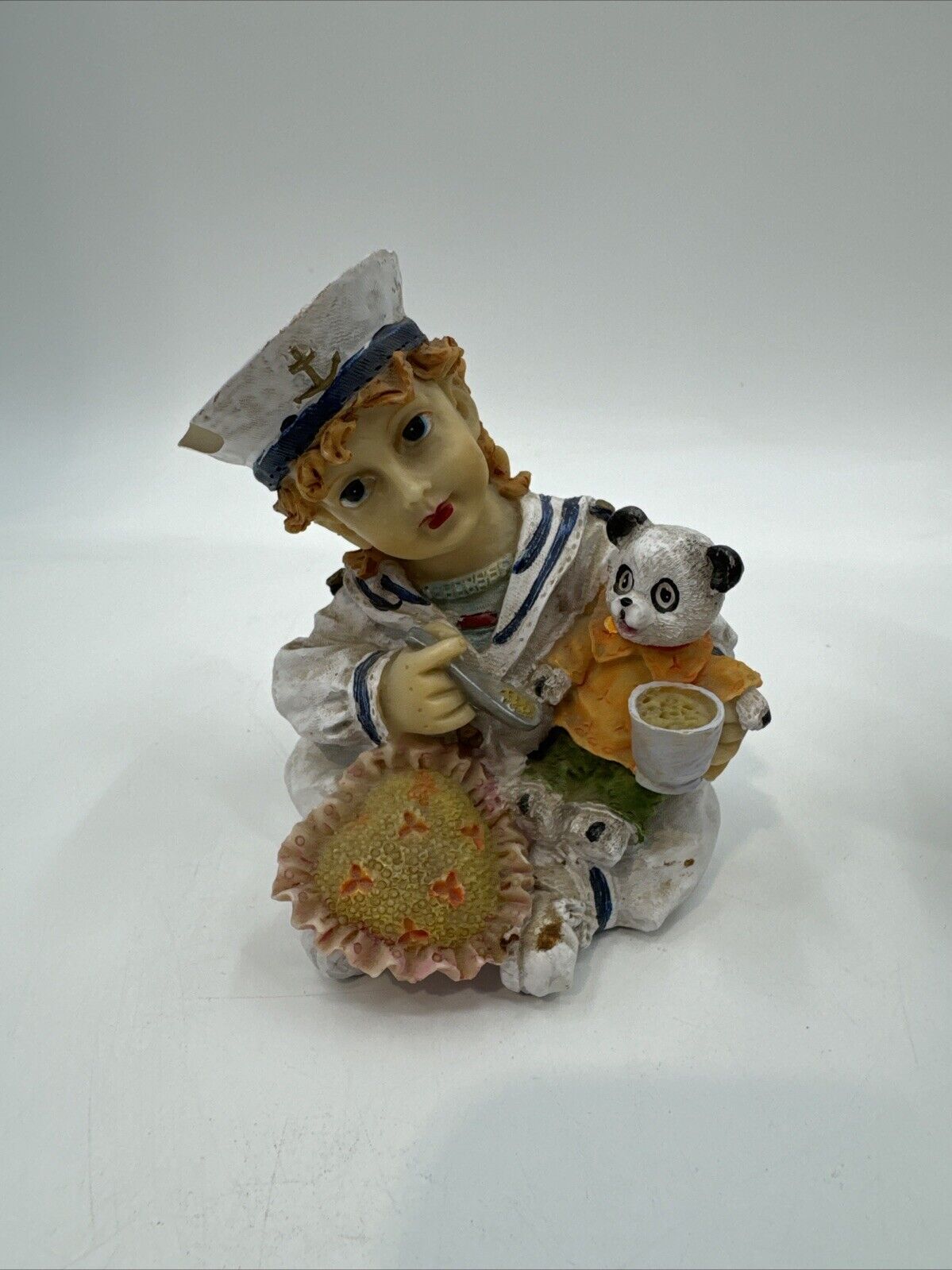 Vintage Resin Sailor & Redneck Figurines KING