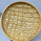 Vintage 1976 Bell Ceramics Lattice Topped Pie Serving & Storage Dish w/Cover Lid