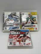 PS3 - Game Lot Madden 09, Madden 08, NBA 2K11 - PlayStation 3