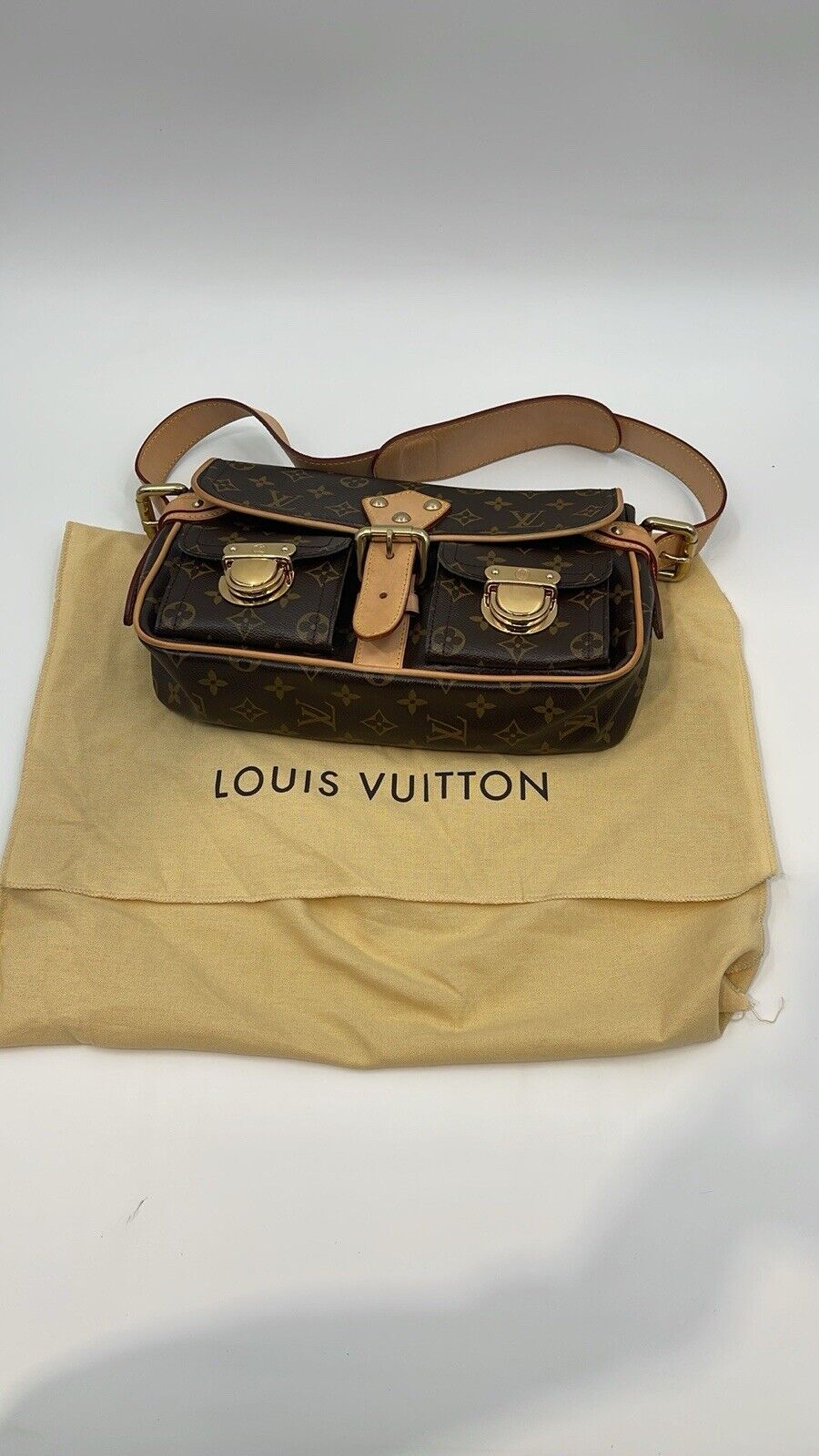 Louis Vuitton 2006 Hudson Shoulder Bag Pre-Owned DU0016