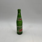 Vintage Mountain Dew Glass Long Neck Bottle White Label 10 oz