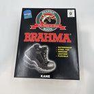 Brahma Boots Men Size 9 Black Waterproof Steel Toe Hiking Slip Resistant Work