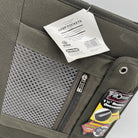 Pro Platinum Black Canvas Zipped Portfolio Organizer Notebook Compartments