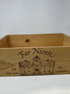 Wood Wine Box Far Niente 