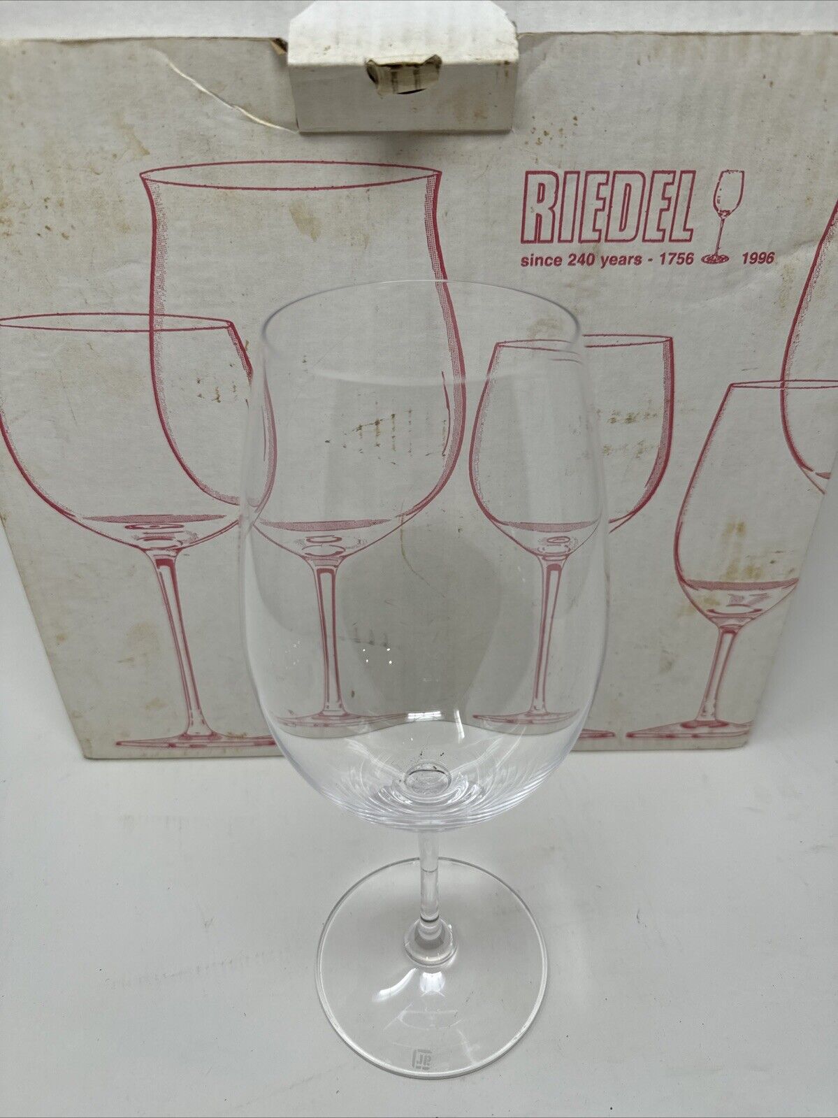 Vintage 1996 Set of 6 Riedel Vinum Syrah Crystal Wine Glasses 416/30 - NIB