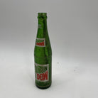 Vintage Mountain Dew Glass Long Neck Bottle White Label 10 oz