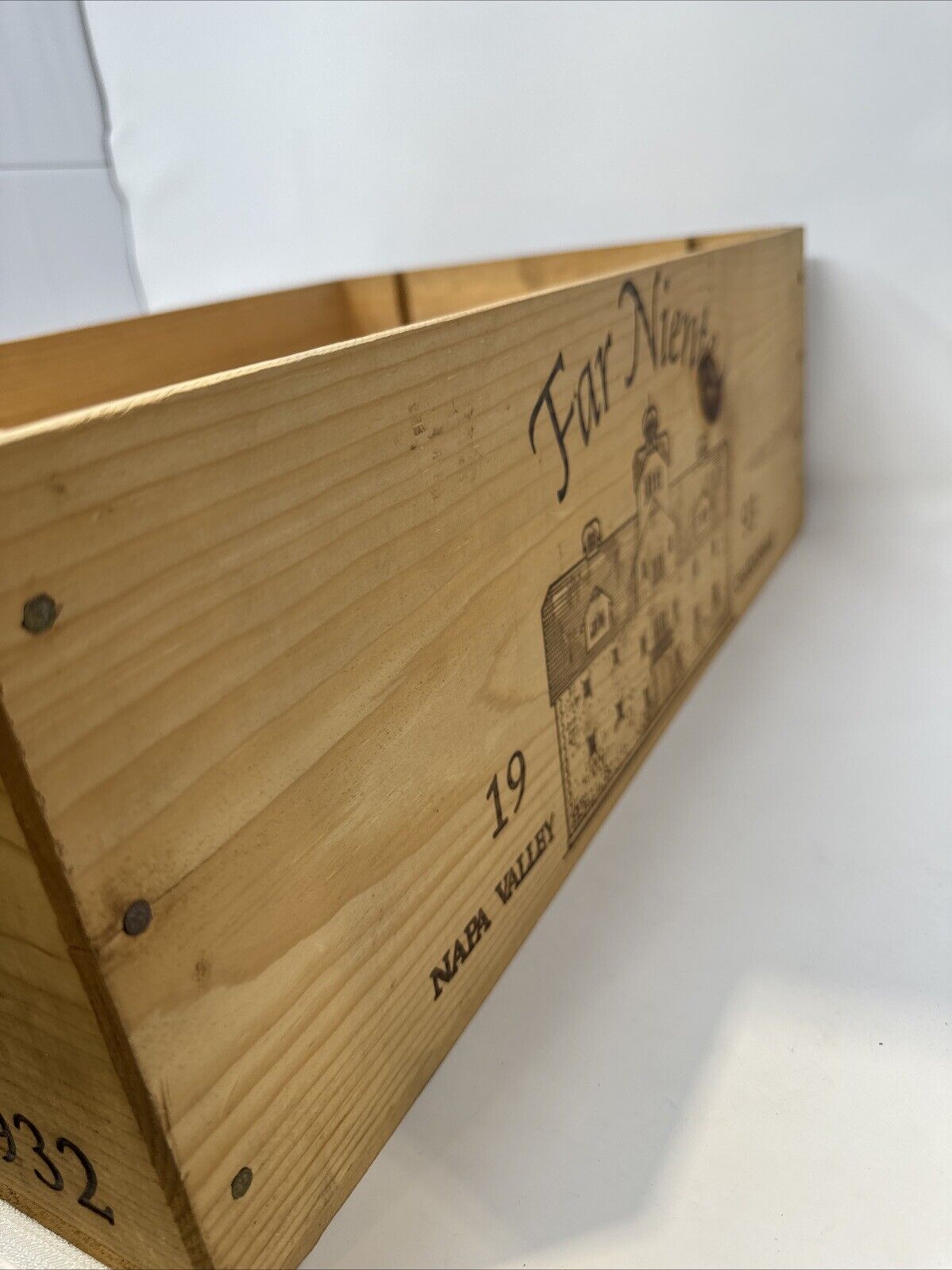 Wood Wine Box Far Niente 