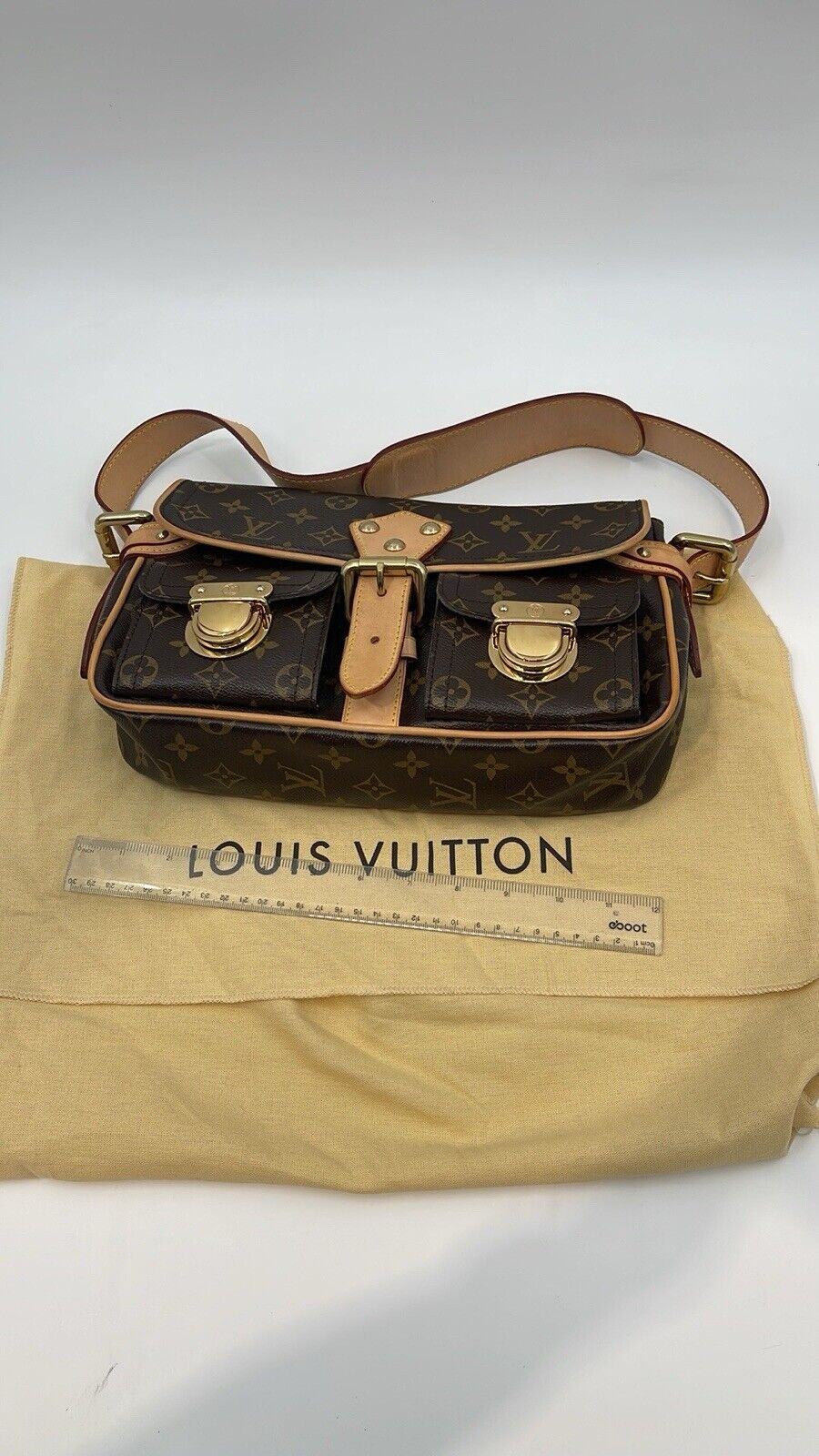 Louis Vuitton 2006 Hudson Shoulder Bag Pre-Owned DU0016