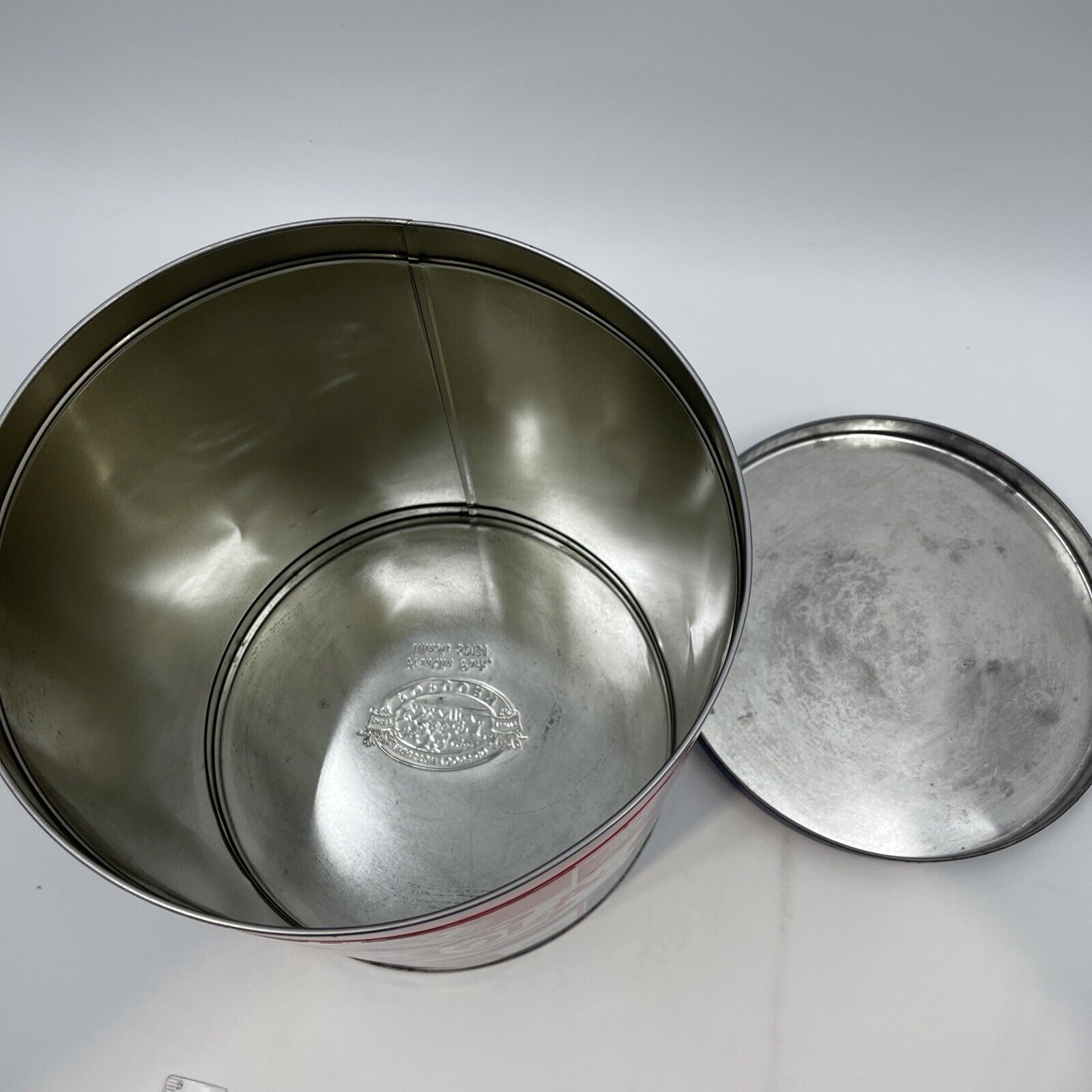 Vintage Pepsi Cola Popcorn Tin 1994 Houston Food Company Lot 3x Tins