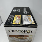 CrockPot 2.5 Quart Casserole Crock ~ Slow Cooker ~ White & Blue ~ NOB