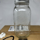 Ball Wide Mouth 64oz Half Gallon Mason Jars with Lids & Bands, 6 Count