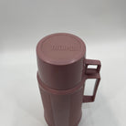 RETRO VTG 80s,90s THERMOS INSULATED NARROW NECK VAC BOTTLE FOOD JAR 32oz PINK