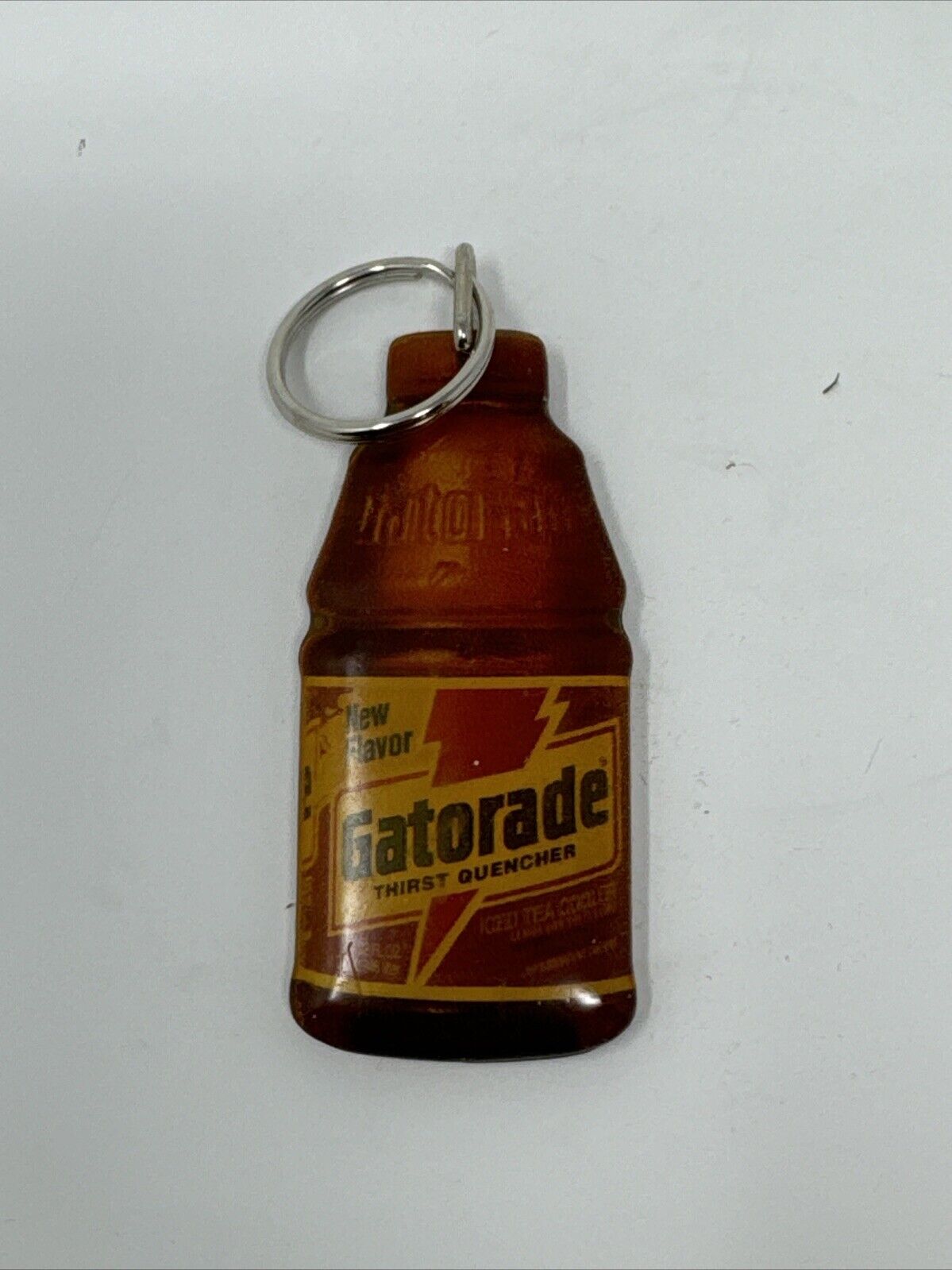 Vintage GATORADE Key Ring Keychain 1990’s Iced Tea Cooler