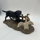 Classic Treasures Collectible Black Lab Sculpture