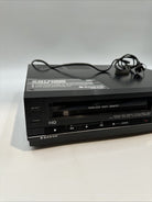 SANYO VHR 2350 VCR VHS PLAYER VIDEO CASSETTE RECORDER TIMER WITH REMOTE