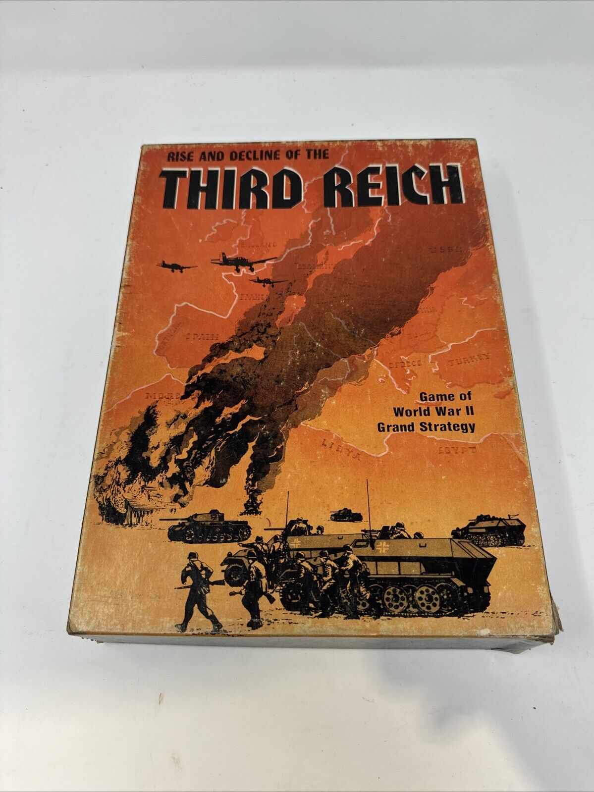 Rise and Decline of the Third Reich WWII Board Game 1974 Avalon Hill