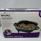 Rival 11” Square Electric Skillet Model #CKRVSK11 Black With Manual NEW